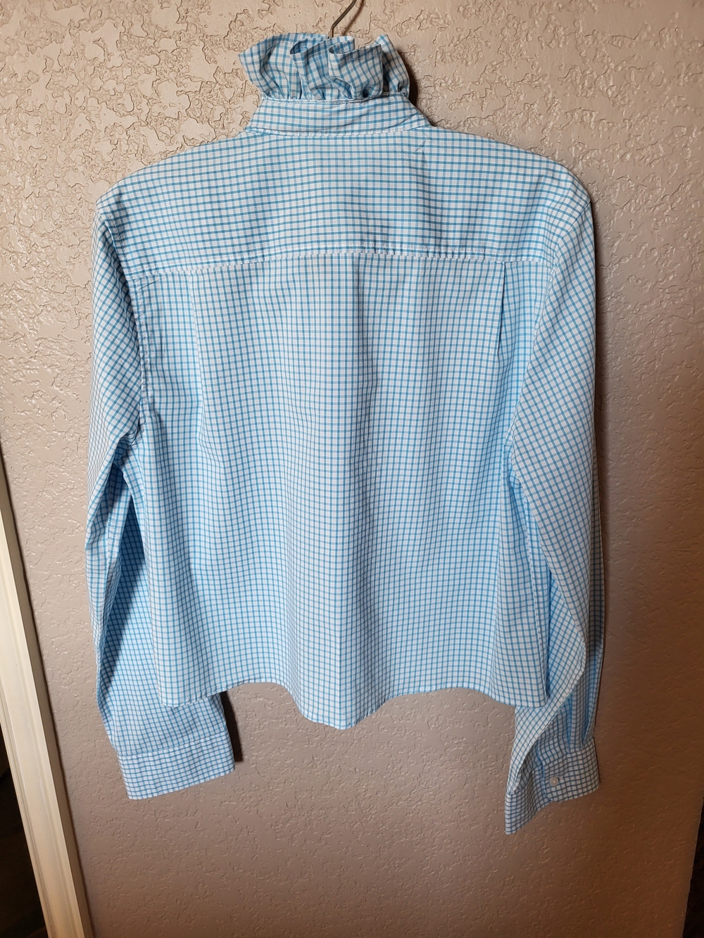 Upcycled Custom Ruffle Shirt - Picture 6 of 7